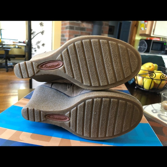 Tall Suede Leather Boots - Picture 4 of 6